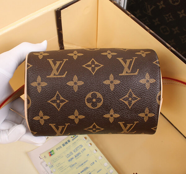 完売必至!ルイヴィトン ナノスピーディ 偽物★ジャイアントモノグラム スーパーコピー M61252